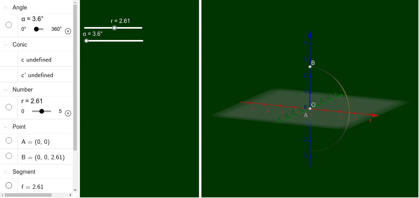 Surface of Revolution: Generating a Sphere