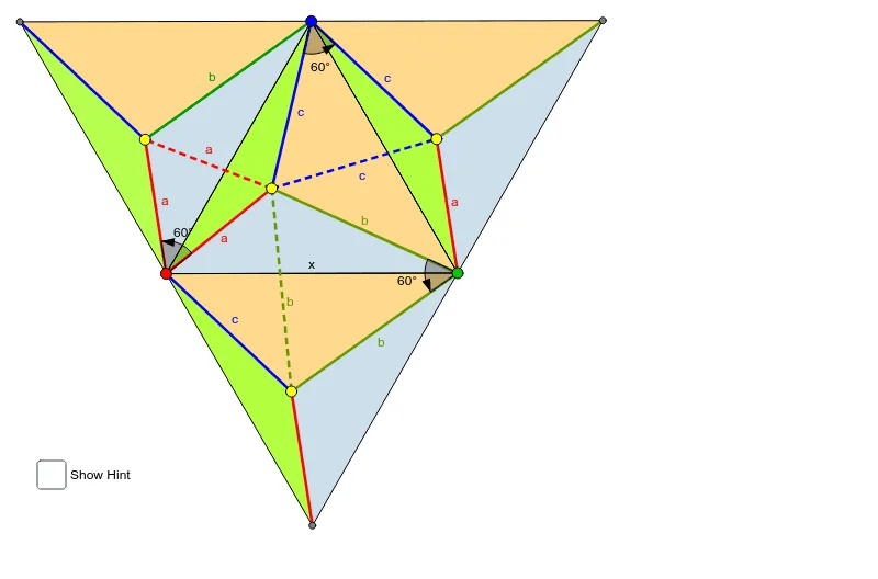 Distances from a Point to Vertices of an Equilateral Triangle