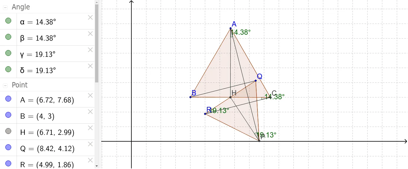 Interactive Similar Triangles Geometry Demonstration
