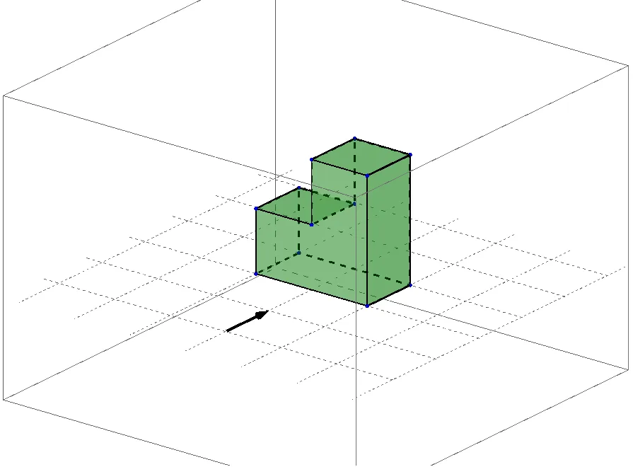 3D Construction of a Hexagonal Prism