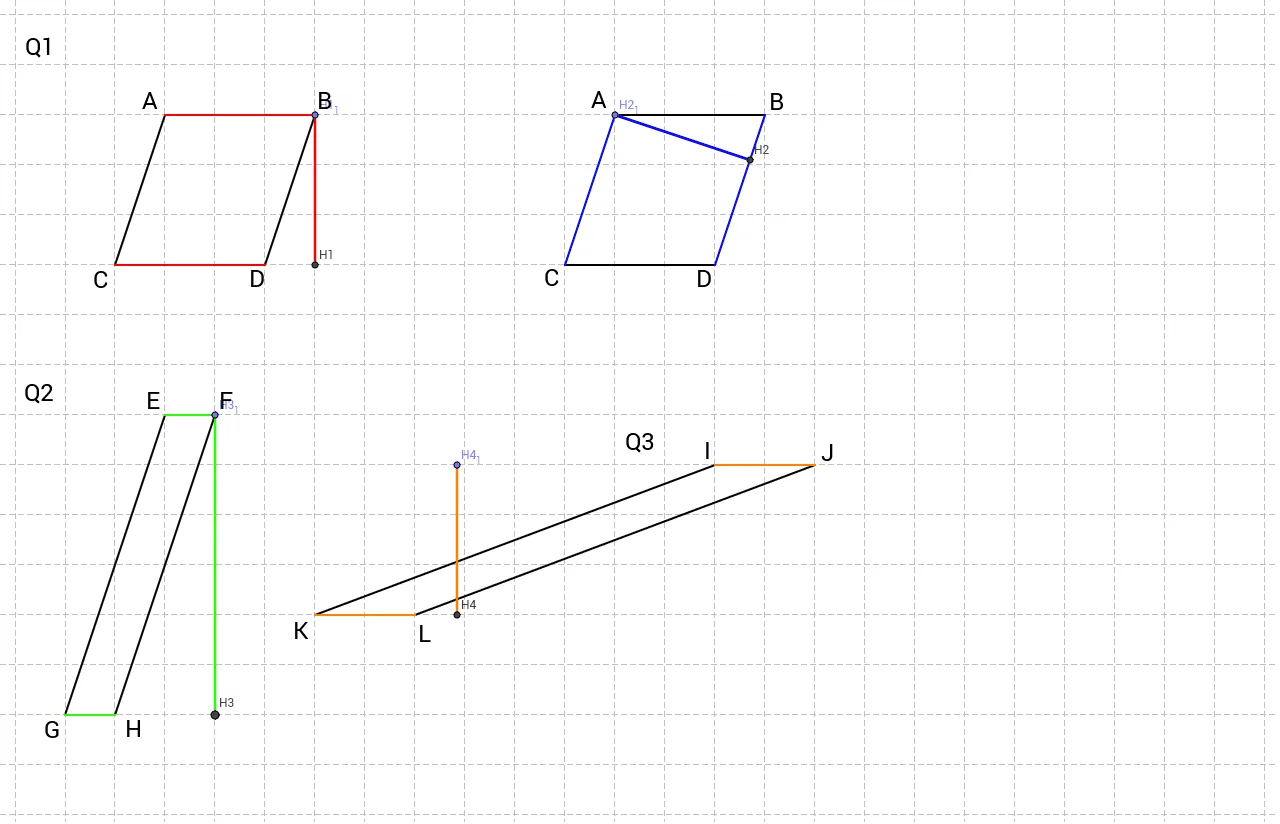 Parallelogram Area Teaching Demonstration II
