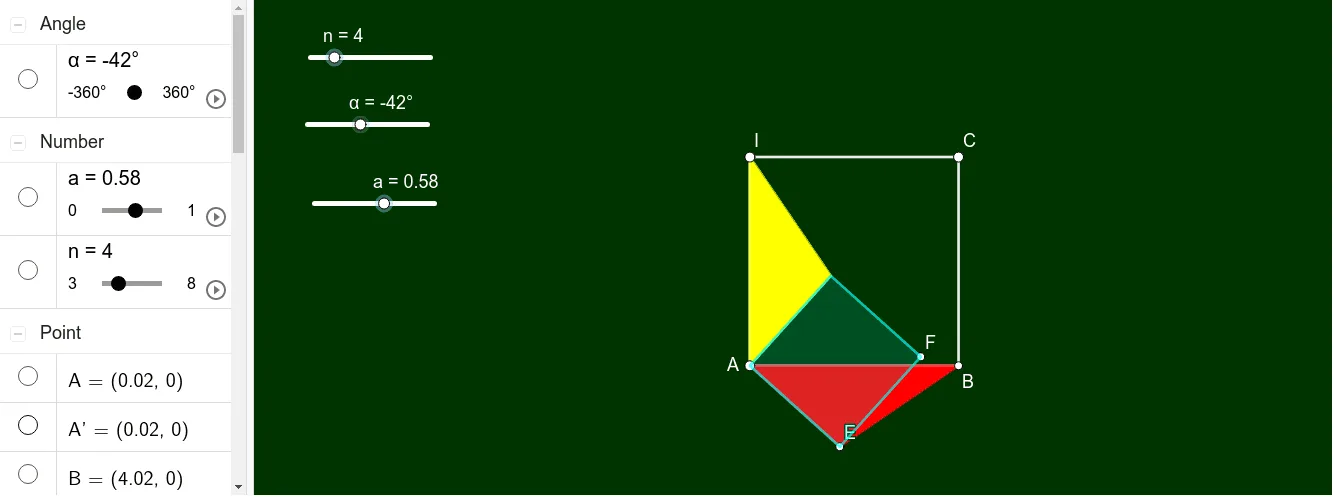 Hand-in-Hand Congruence Model in Regular N-gons
