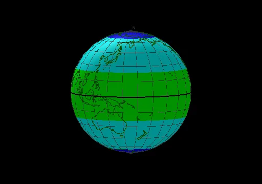 3D Geometric Construction of a Globe