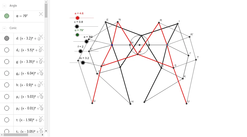 Geometric Structure of Theo Jansen's Strandbeest