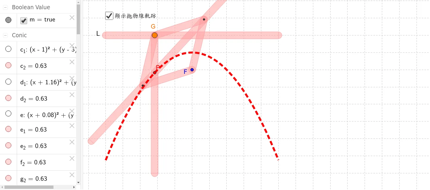 Parabola Compass: Geometric Construction via Focus and Directrix