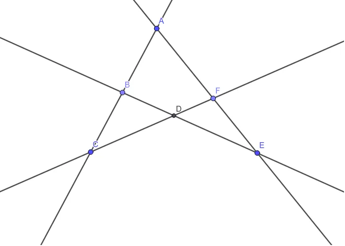 Basic Geometric Construction: Points, Lines, and Intersections
