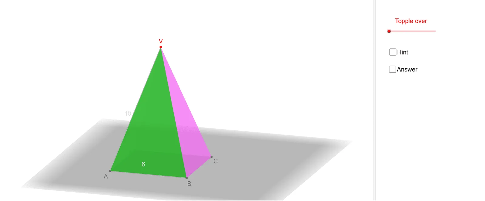 Angle between Lateral Faces of a Pyramid 1