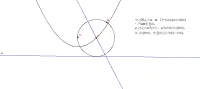 Construction and Locus of a Circle Tangent to a Line and Passing Through a Fixed