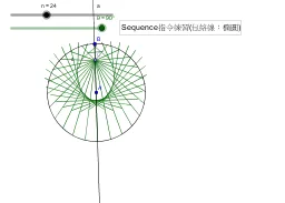 Constructing the Envelope of an Ellipse Using the Sequence Command