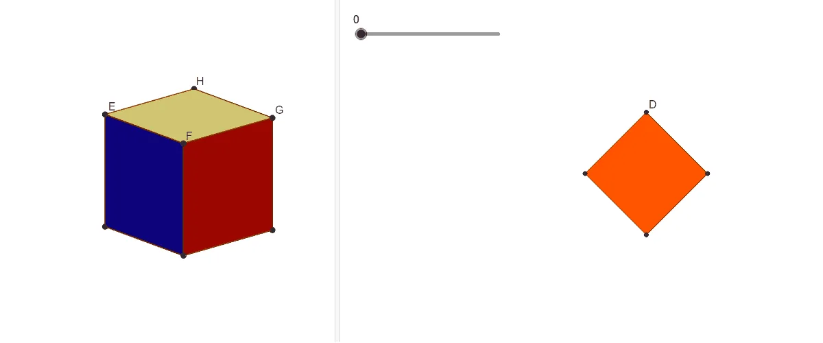 Cube and Its Net: A Coloring Problem