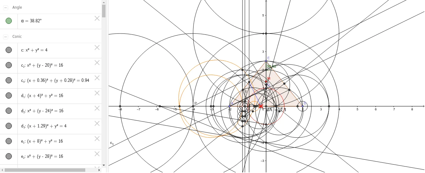 Exploring the Geometric Beauty of Triangles and Circumcircles