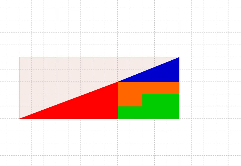 The Missing Area (II): Polygon Rearrangement and Area Illusion