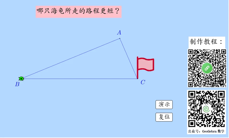 Fun Demonstration of Triangle Side Relationships Using Turtle Graphics