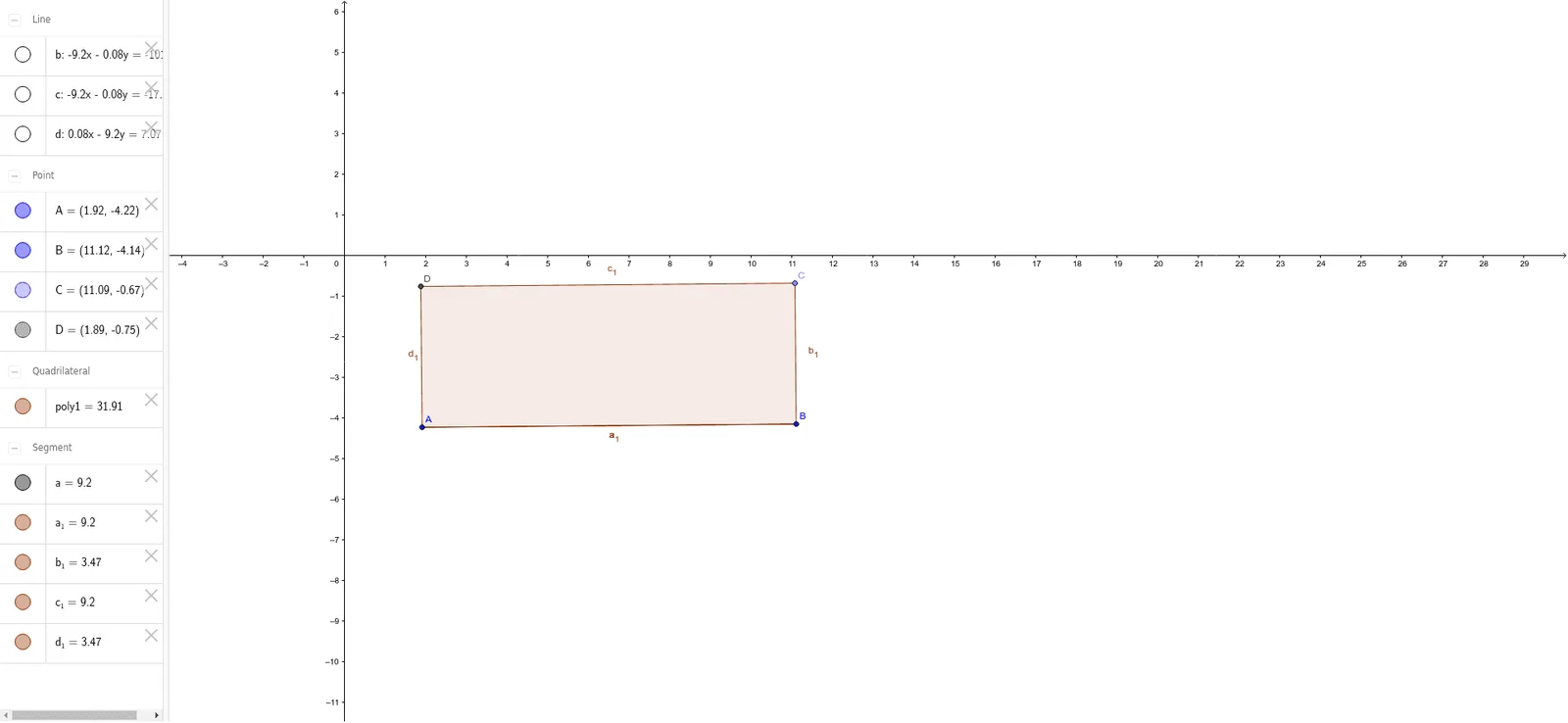 Task 1: Rectangle Construction