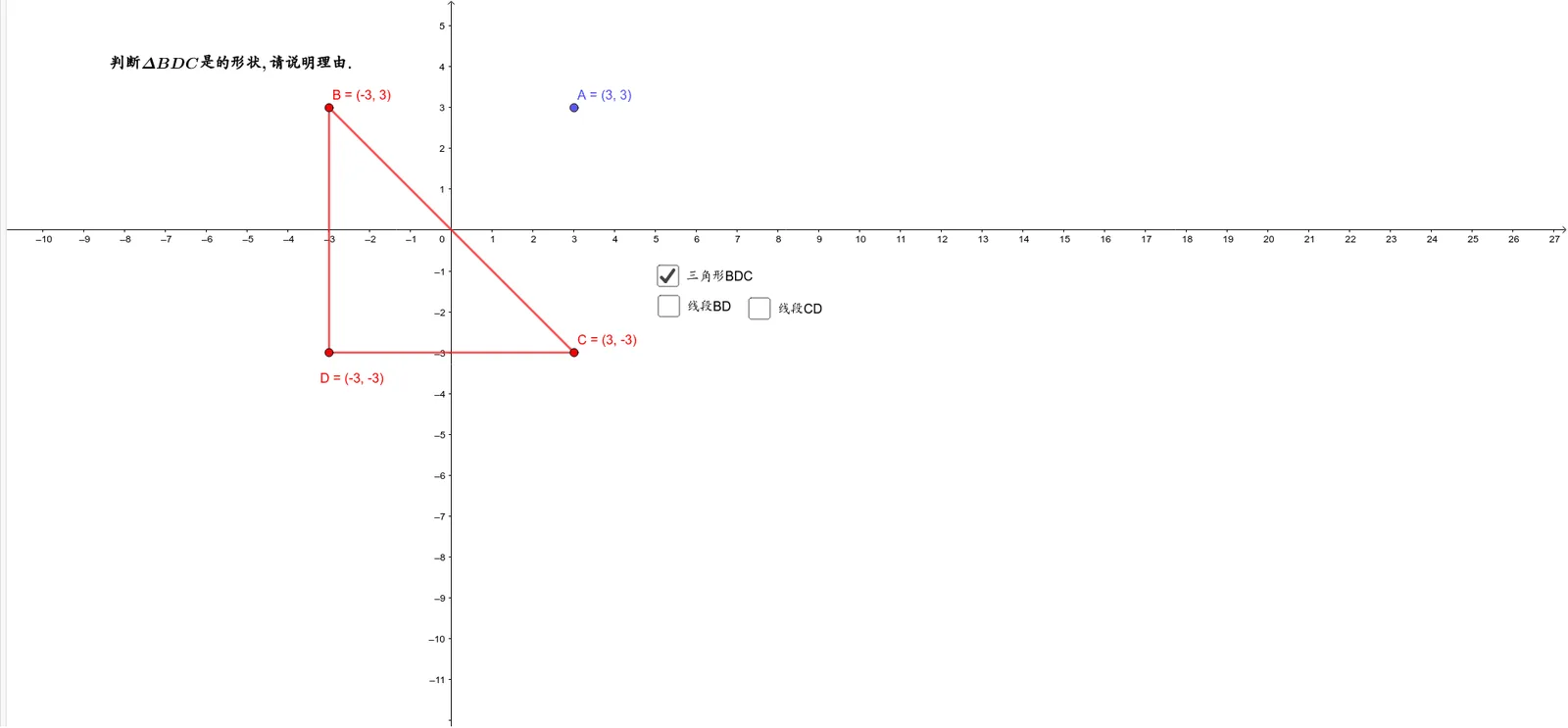 Cartesian Coordinate Review: Determining Polygon Shapes