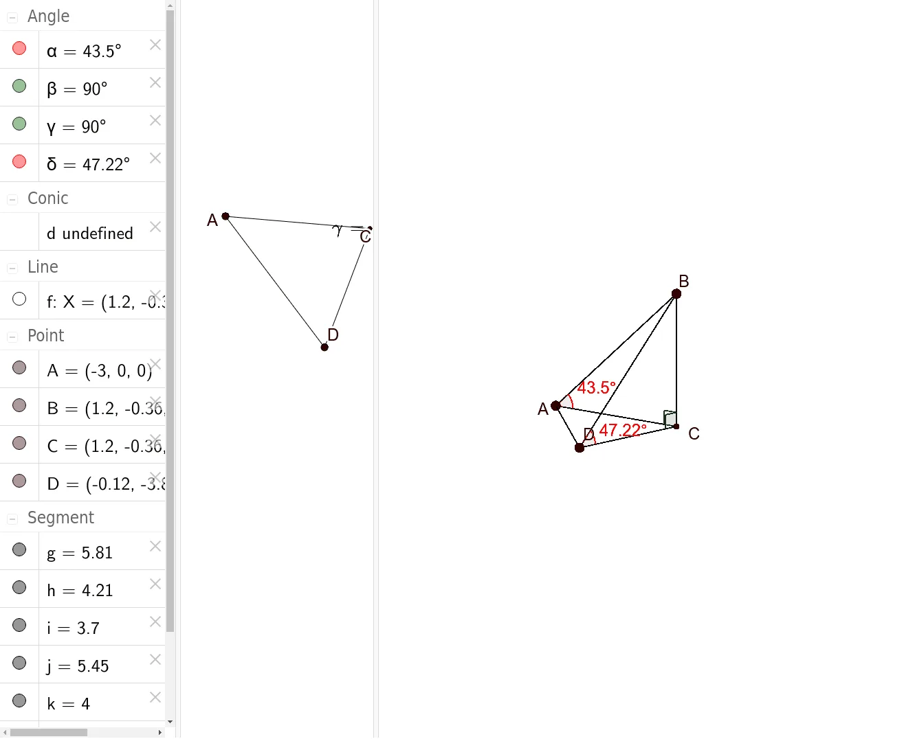Angle Comparison and Exploration in Geometric Figures