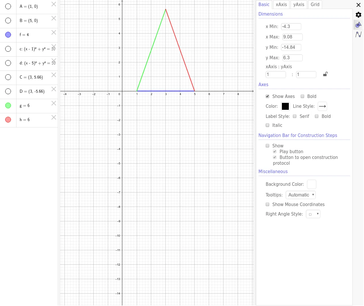 Comprehensive Exploration of Isosceles Triangles, Incircles, and Linear Function