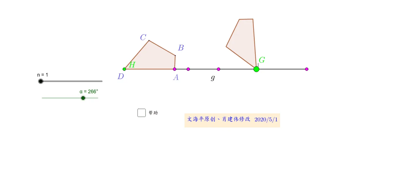 Rolling of a Convex Polygon on a Straight Line