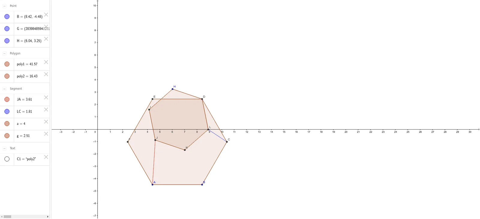 Geometric Construction of Circles and Parallelograms with Dilation