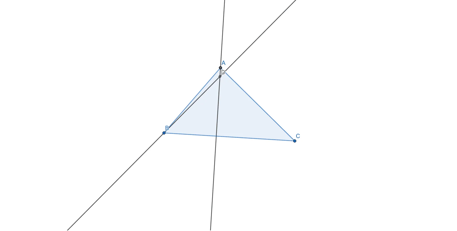 Construction and Properties of the Orthocenter of a Triangle