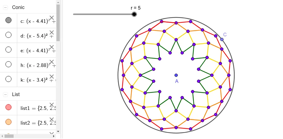 Dynamic Geometric Construction and Transformation