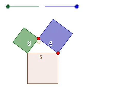 Proof of Pythagoras's Theorem by Shearing