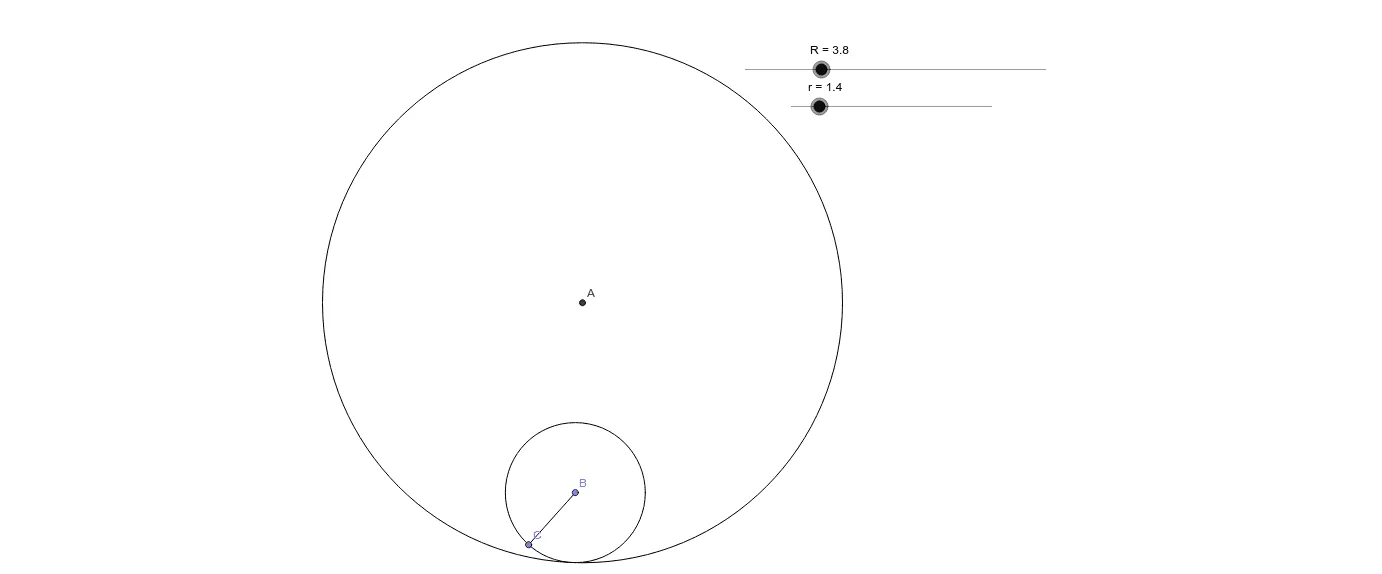 Geometric Construction and Locus of a Hypocycloid
