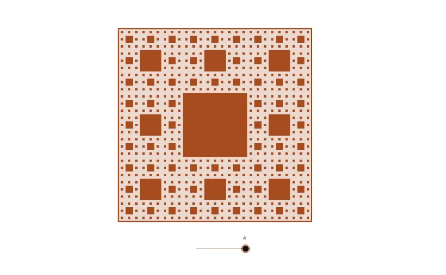 Menger Sponge Fractal Construction