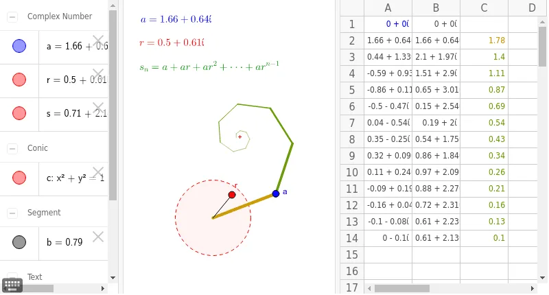 Complex Geometric Series (4.4)