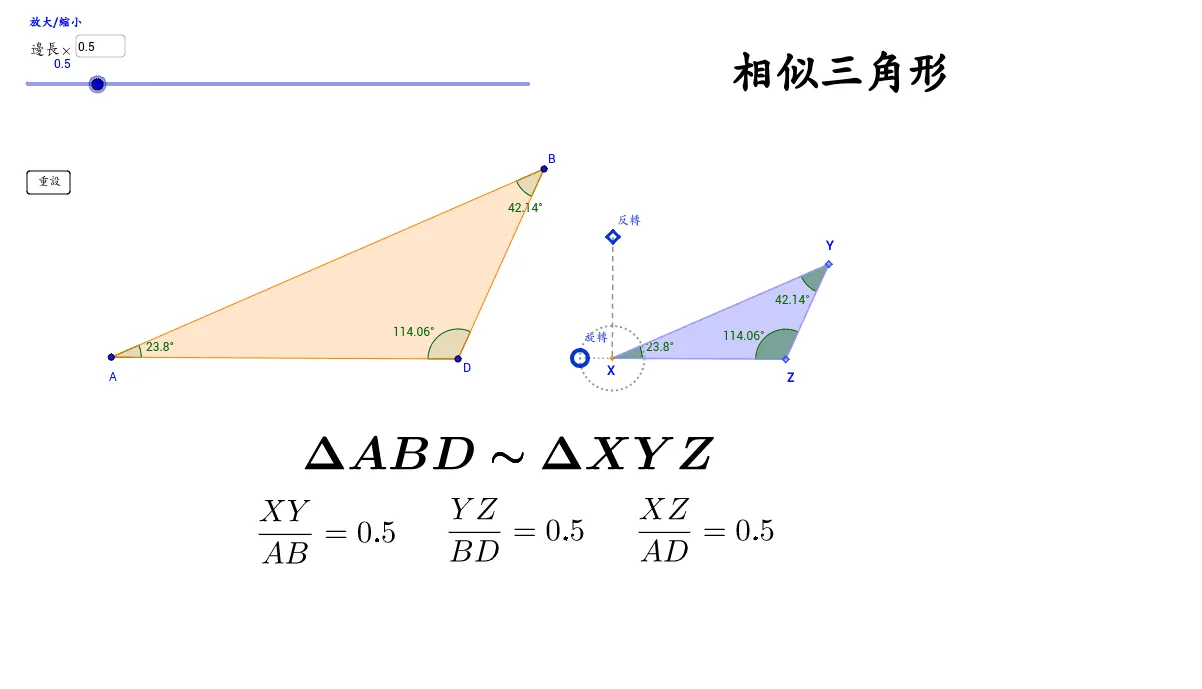 Similar and Congruent Triangles: Geometric Transformation Review