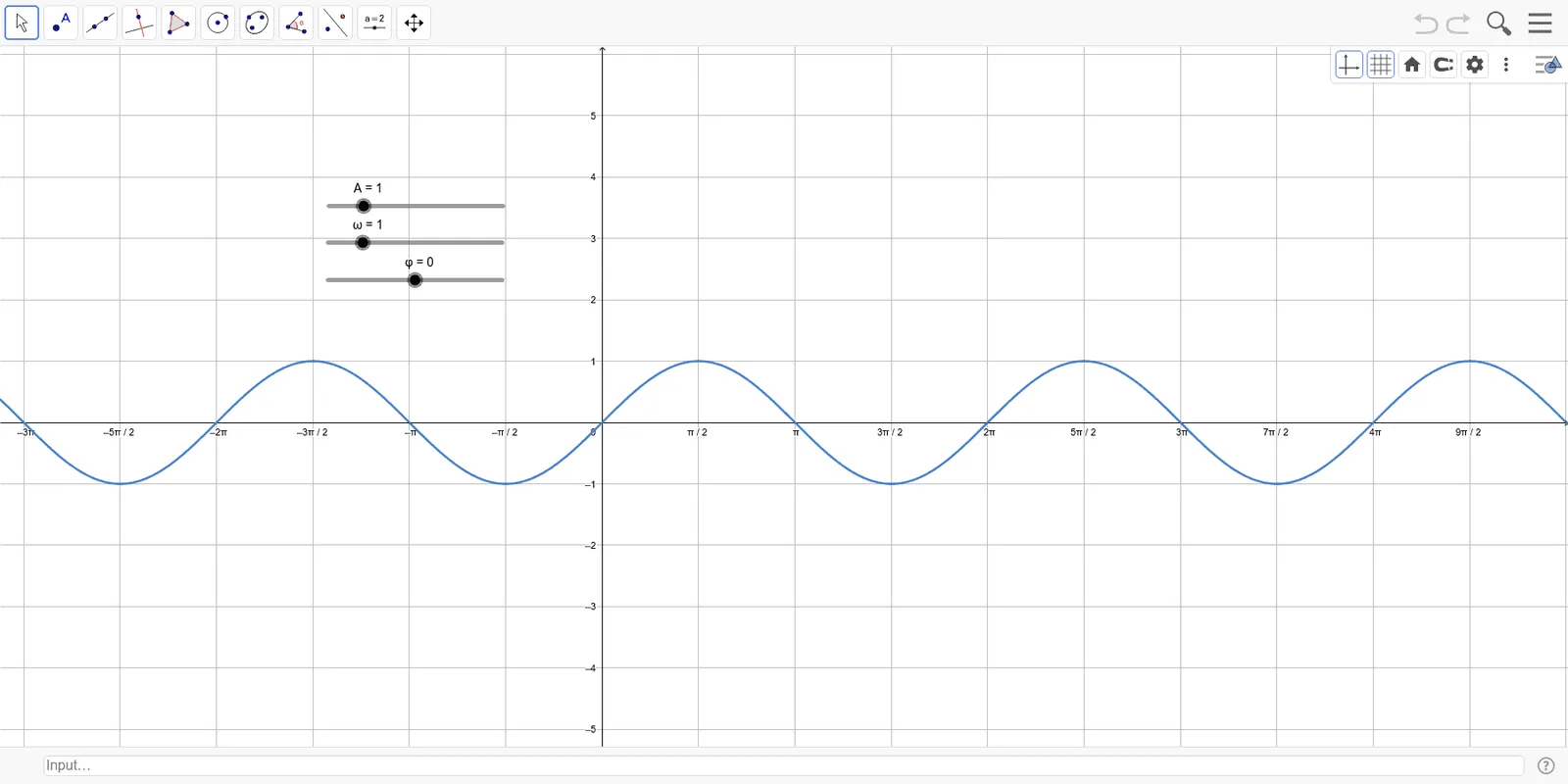 Graph and Properties of y=Asin(ωx+φ)