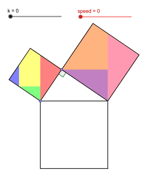 Wordless Proof 17 of the Pythagorean Theorem