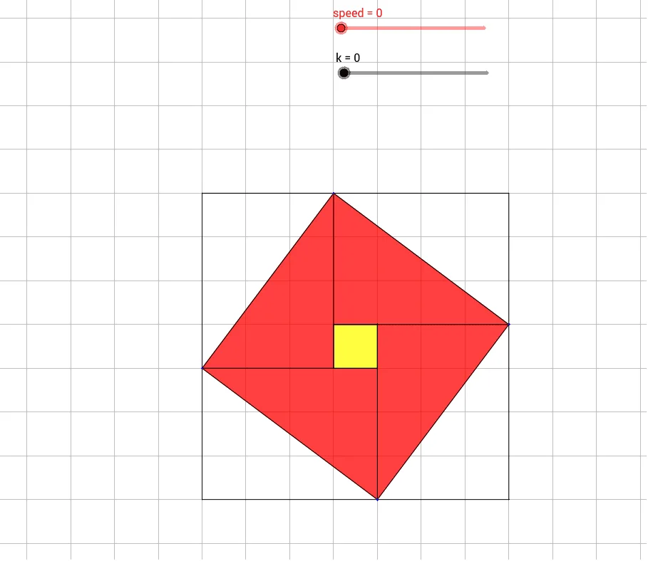 Pythagorean Theorem Chord Diagram: Geometric Construction and Conic Sections