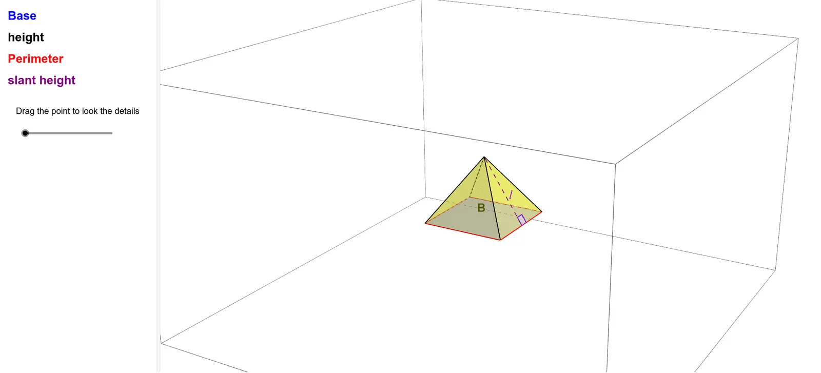 Net of a Pyramid