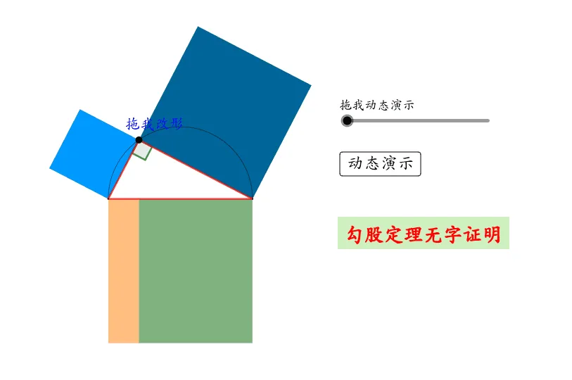 Projective Proof of Pythagorean Theorem via Orthogonal Projection