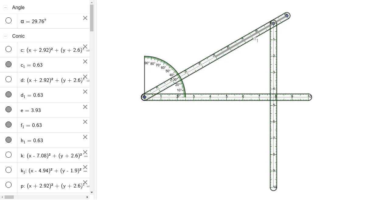 Sine and Cosine Scale Ruler: Visualizing Trigonometric Functions via the Unit Ci
