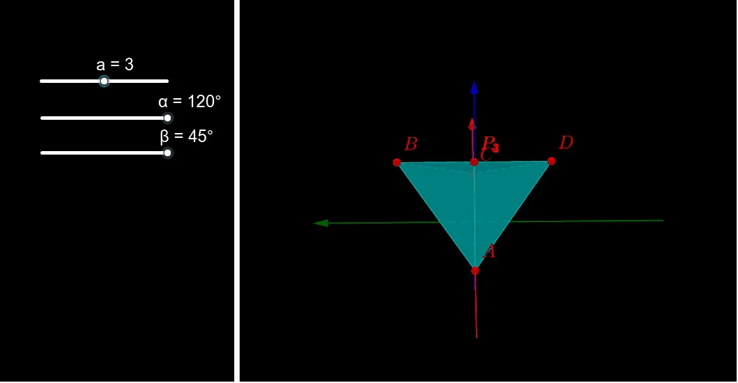 Origami: Folding a Tetrahedron from A4 Paper