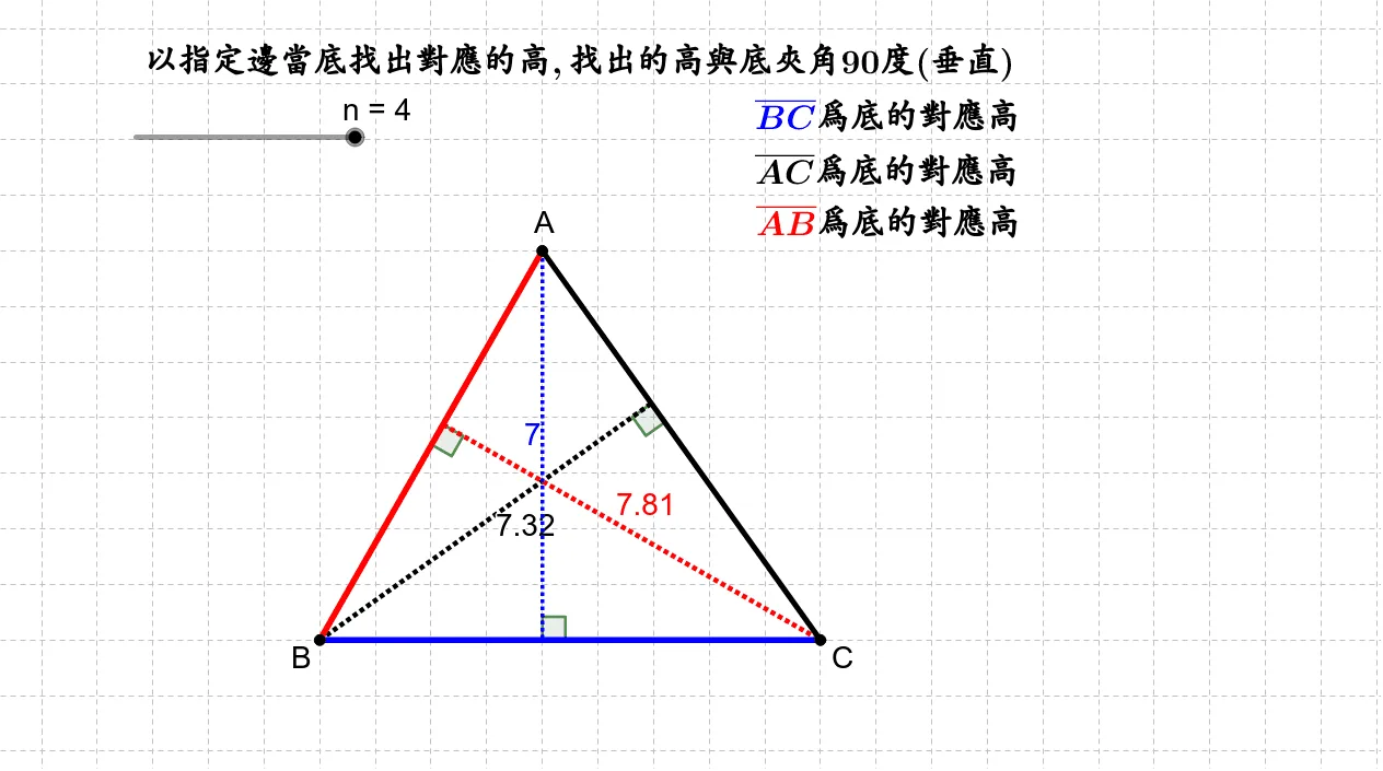 三角形的高