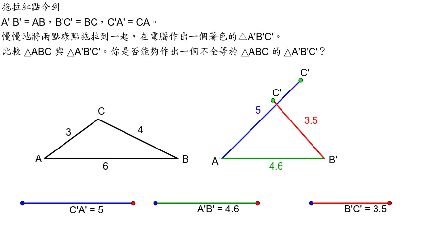 Exploring Triangle Congruence Conditions