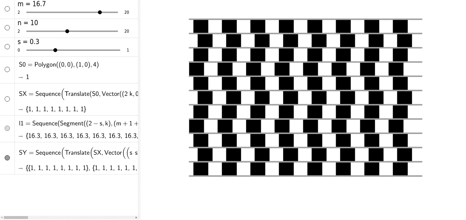 Parallel Line Illusion: Visual Deception in Geometry