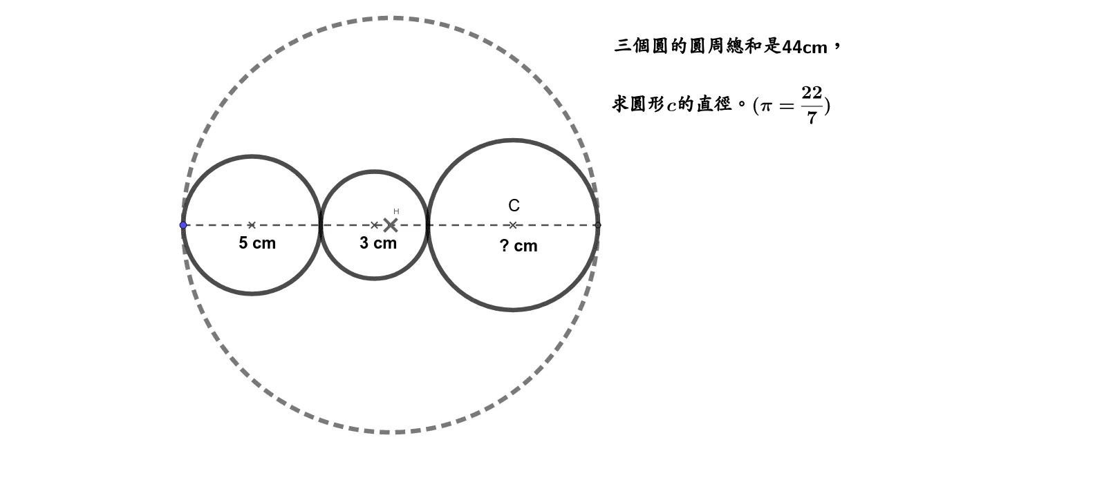 Circle Circumference Mental Math: Right Triangle and Circle Geometry