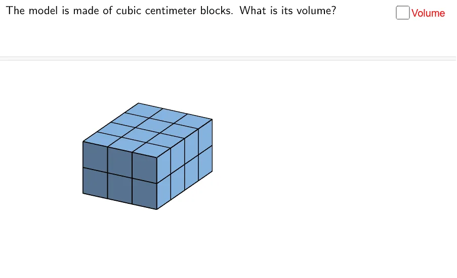 Measuring Volume 5: Cube and Translation