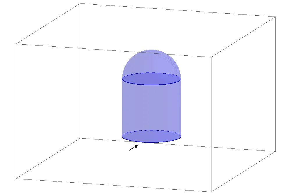 3D Solid Geometry: Cylinder and Surface Construction with Vectors