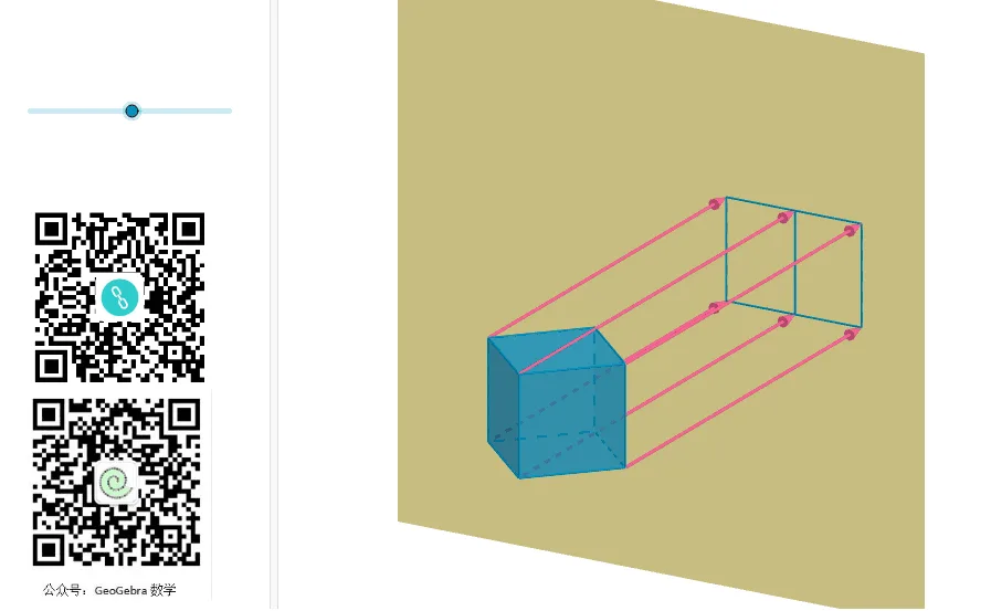 Orthographic Projection of a Cube