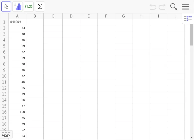 Practice: Data Organization and Statistical Charts - Histogram
