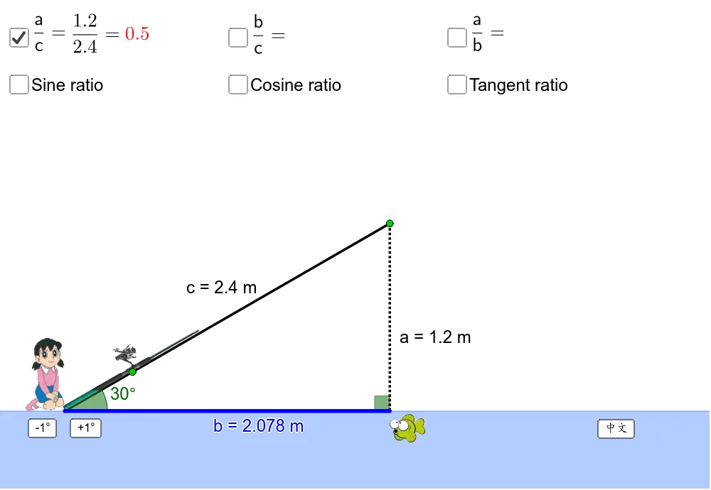 Trigonometric Ratios: Cosine & Tangent in Context