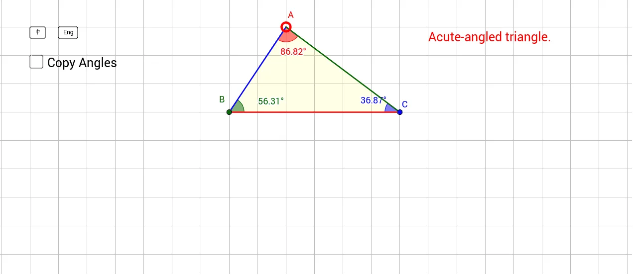 Geometry: Sum of Angles in a Triangle