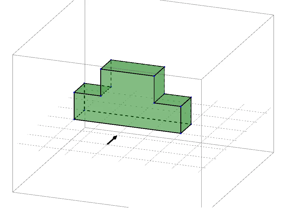 3D Construction of an Octagonal Prism