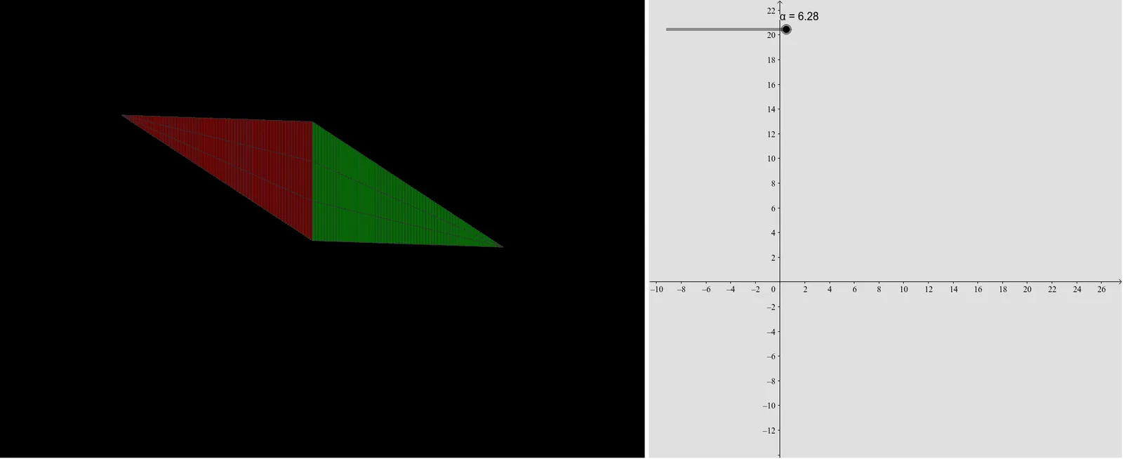 Unrolling a Cylinder Along a Helix into a Parallelogram