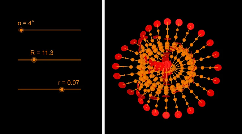 3D Geometric Model of the Rio Olympic Torch Wreath